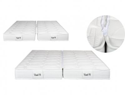 UB DESIGN Matelas 2 x 90 x 200 Hostel M 2x90x200cm reliable par fermeture &eacute;clair