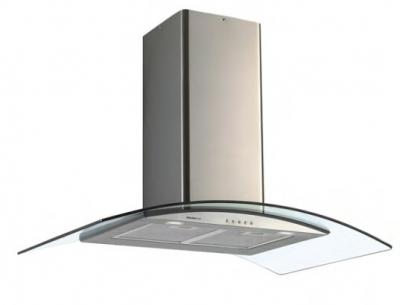 GLEMGAS Hotte d&eacute;corative Glem GHS972IX - Acier inox/verre