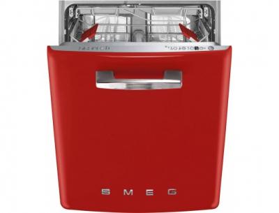 SMEG  Lave vaisselle encastrable 60 cm Ann&eacute;e 50 rouge STFABRD3