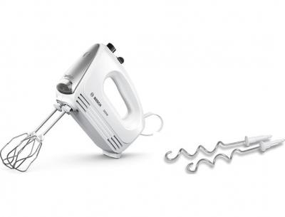 BOSCH  MFQ25200 mixeur Batteur &agrave; main 500 W Argent, Blanc, M&eacute;langeur &agrave; main