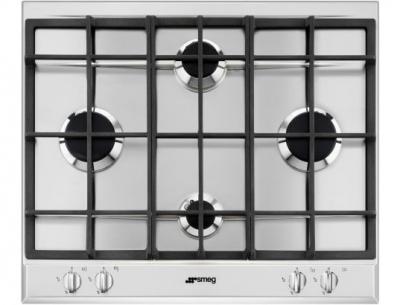 SMEG Table de cuisson Gaz  P260XGH 4 foyers