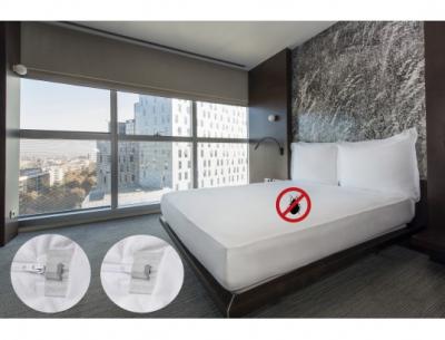 B SENSIBLE Prot&egrave;ge matelas BugSecure 180x200 Bonnet 30cm anti-punaise de lit