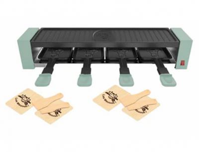 LITTLE BALANCE Appareil &agrave; raclette 4 personnes 800w + grill 8943