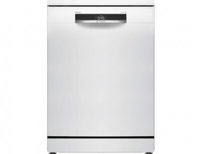 BOSCH  SMS6ZCW12F, S&eacute;rie 6, Lave-vaisselle 60cm, Pose-libre, Blanc