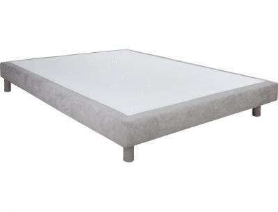 CONCEPT1 Sommier 160 x 200 Chatel Light 160x200cm Bronx gris clair