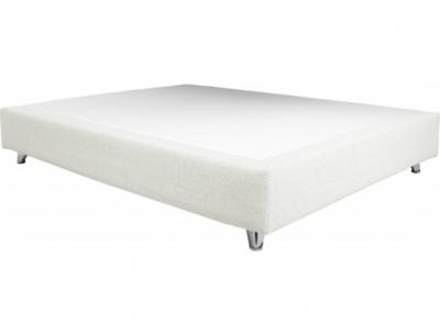 UB DESIGN Sommier 2 x 100 x 220 Covered 200x220cm wester 06 blanc cass&eacute;