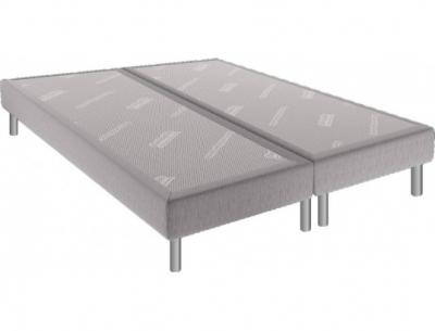 DUNLOPILLO Sommier 2 x 80 x 200 Somnilat 2x80x200 (160x200cm) bellini gris perle