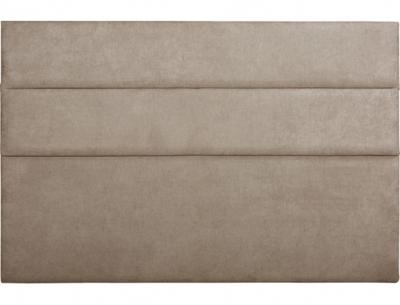 CONCEPT1 T&ecirc;te de lit Nelio 140cm Bronx taupe 