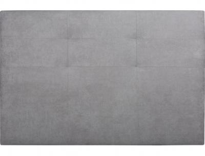 CONCEPT1 T&ecirc;te de lit Noah 180cm Bronx gris clair 