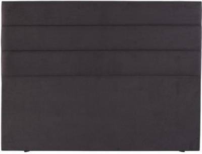 BULTEX T&ecirc;te de lit d&eacute;co thera tiss&eacute; gris fum&eacute; 160 - 