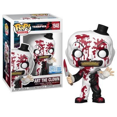 FUNKO FOB Figurine Funko Pop! Terrifier Art Le Clown (sanglant) Avec Chance De Chase