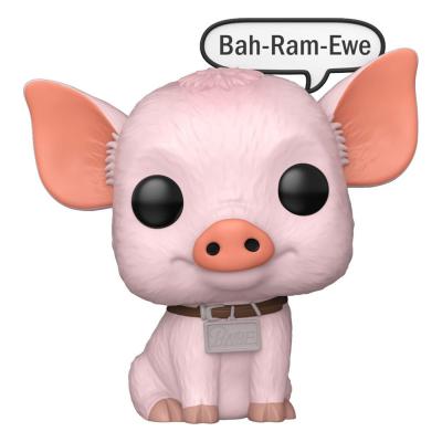 FUNKO Babe, le cochon devenu berger - Figurine POP! Babe (Bah-Ram-Ewe) 9 cm