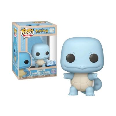 FUNKO  Pop! Jeux Pok&eacute;mon Carapuce Figurine Aux Couleurs Douces 9 Cm