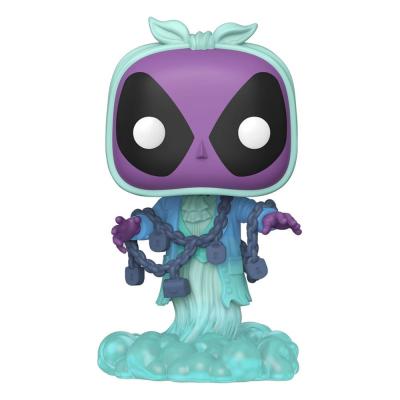 FUNKO  - Marvel - Figurine POP! Plus Deadpool en Jacob Marley 9 cm