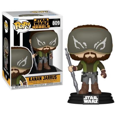 FUNKO Star Wars - Figurine POP! Bobble Head Kanan Jarrus 9 cm