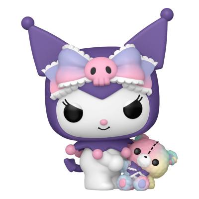 FUNKO Figurine  Pop! N&deg;129 Hello Kitty Kuromi Avec Ours