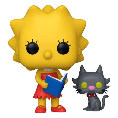 FUNKO Les Simpson - Figurine POP & Buddy Lisa & SB 9 cm