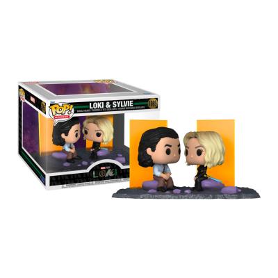 FUNKO Figurine  POP Moment Marvel Loki - Loki and Sylvie Exclusive