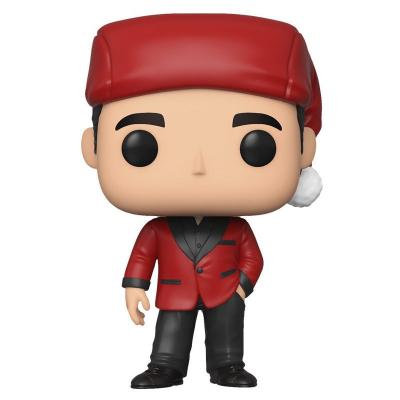  The Office Figurine Pop! Tv Vinyl Michael As Santa Bond 9 Cm