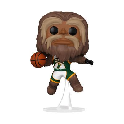 FUNKO NBA Legends - Figurine POP! Mascots Sonics Sasquatch 9 cm