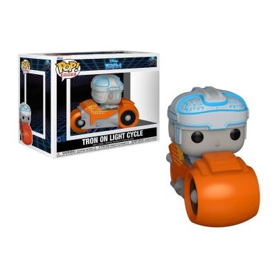 FUNKO Tron (1982) - Figurine POP! Rides Deluxe sur Light Cycle 9 cm