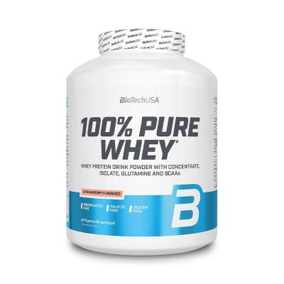 BIOTECH USA  100%Pure Whey Fraise 2270g