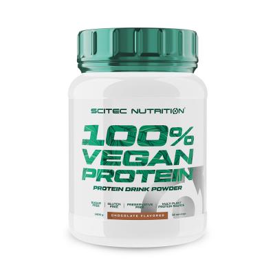 SCITEC NUTRITION  Prot&eacute;ines 100% Vegane 1000 g - Prot&eacute;ines v&eacute;g&eacute;tariennes, v&eacute;g&eacute;talien