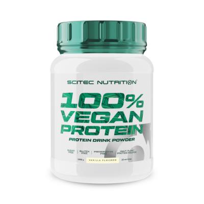 SCITEC NUTRITION  100% Prot&eacute;ine V&eacute;g&eacute;talienne 1 Kg Vanille