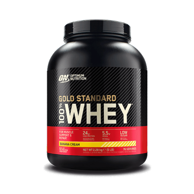 OPTIMUM NUTRITION  Gold Standard 100% Whey 2270 gr Banana Cream
