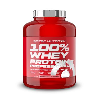 SCITEC NUTRITION  100% Whey Prot&eacute;ine Professionnelle 2350 gr fraise