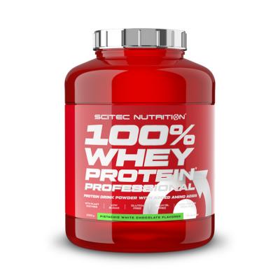 SCITEC NUTRITION  100% Whey Protein Professional 2350g Pistachio White Chocolate - Lactos&eacute;rum