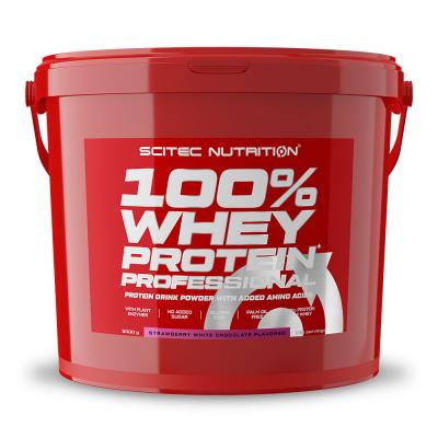 SCITEC NUTRITION  100% Whey Protein Strawberry White Choco 5000g