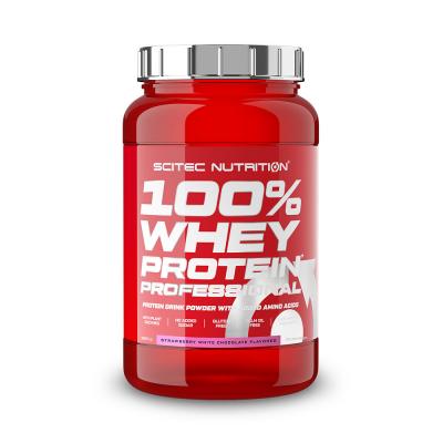 SCITEC NUTRITION  100% Whey Prot&eacute;ine Professionnelle 920 gr Fraise