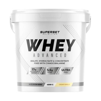 SUPERSET NUTRITION 100% whey proteine advanced (4kg)