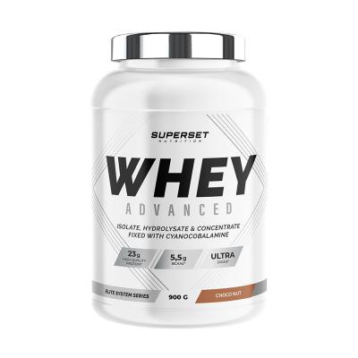SUPERSET NUTRITION Whey prot&eacute;ine -  - 100% WHEY PROTEINE ADVANCED (900gr) - Saveur Nutella