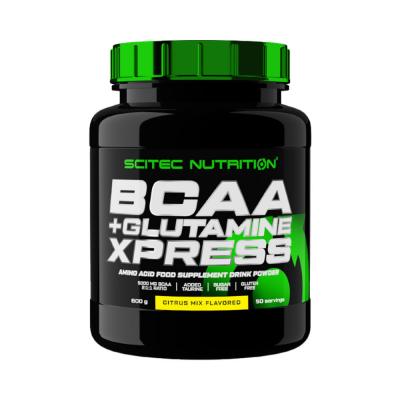 SCITEC NUTRITION Bcaa + Glutamine Xpress (600gr)Agrumes Bcaa