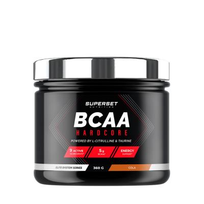SUPERSET NUTRITION  Bcaa Hardcore (360g) BCAA BCAA 2:1:1 effet Pump