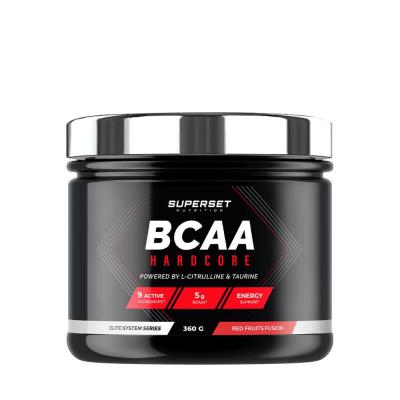 SUPERSET NUTRITION Bcaa Hardcore (360g) Fruits Rouges Bcaa 