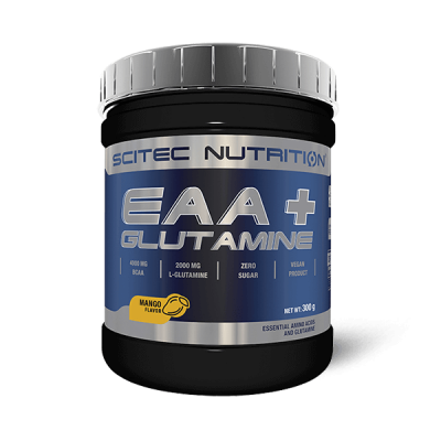 SCITEC NUTRITION Eaa + Glutamine (300g)Mangue Eaa