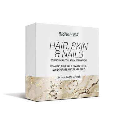 BIOTECH USA  Cheveux, Peau et ongles 54 capsules - Multi-vitamines