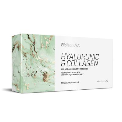 BIOTECH USA BiotechUSA, Hyaluronique et Collag&egrave;ne, 120 Caps