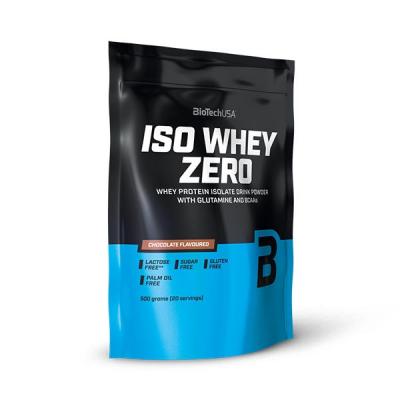 BIOTECHUSA Biotech USA Iso Whey Zero 500g - Isolat&nbsp;de&nbsp;lactos&eacute;rum