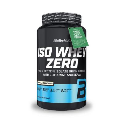 ISO WHEY ZERO (908g)  Whey Isolate Vanille Biotech USA Vanille