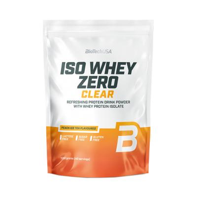 BIOTECH USA Iso Whey Zero Clear (1kg)Th&eacute; Glac&eacute; &Agrave; La P&ecirc;che Whey Isolate