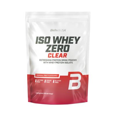 BIOTECH USA Iso Whey Zero Clear (1kg)Fruits Tropicaux Whey Isolate