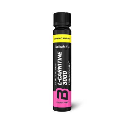 BIOTECH USA L-CARNITINE 3000  20 Shots (Citron - 20 x 25ml)