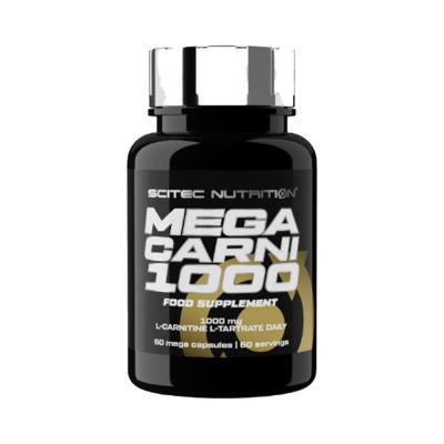 SCITEC NUTRITION  Mega Carni-X 60 g&eacute;lules - L-carnitine