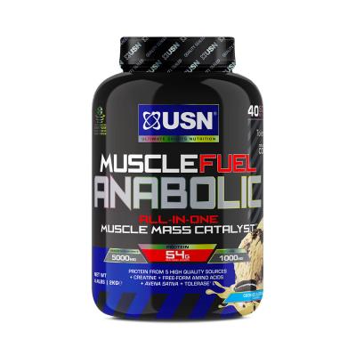 USN  Prise de masse Muscle Fuel Anabolic - 2 kg - Cookies&Cream