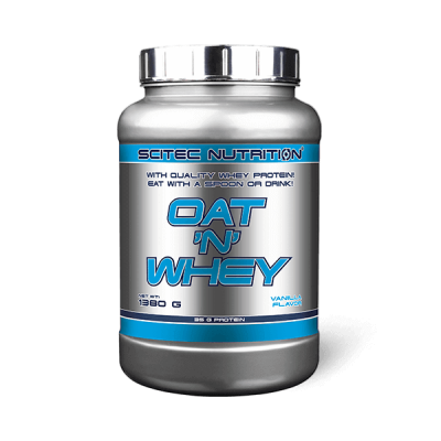SCITEC NUTRITION Oat 'n' Whey (1,380kg)Vanille Flocons D'avoine