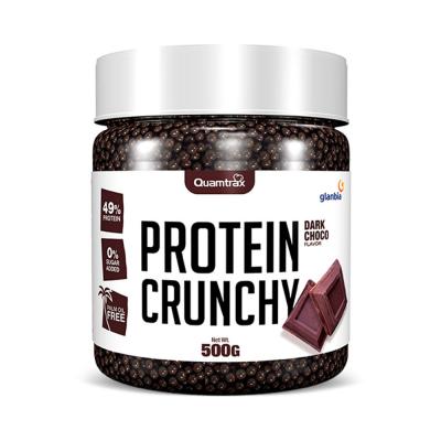 QUAMTRAX Protein Crunchy (500g)  G&acirc;teaux Chocolat Noir Chocolat Noir